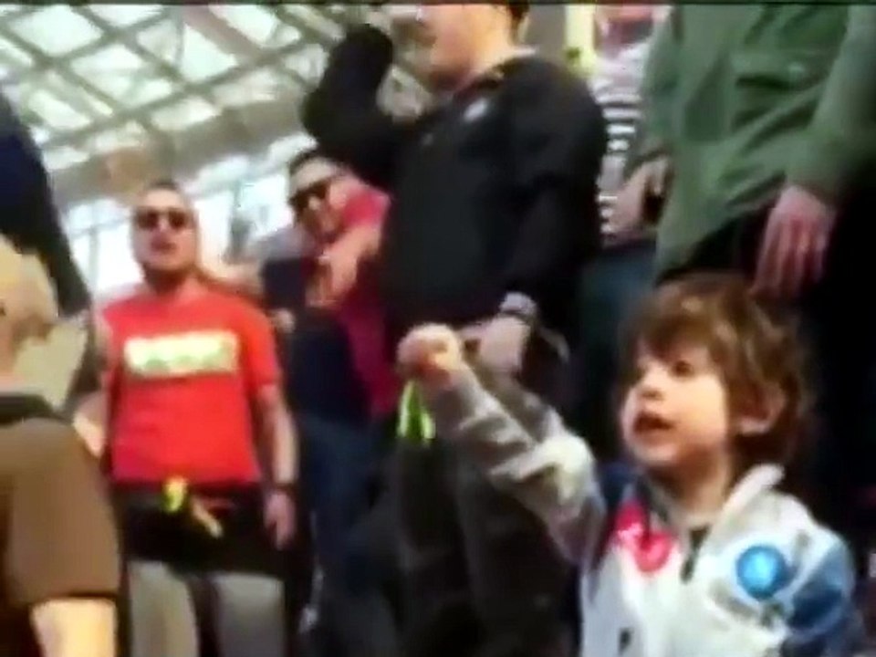 Bimbo tifoso Napoli