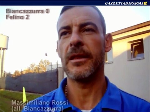Massimiliano Rossi allenatore Biancazzurra e Flippo Del Monte allenatore Felino