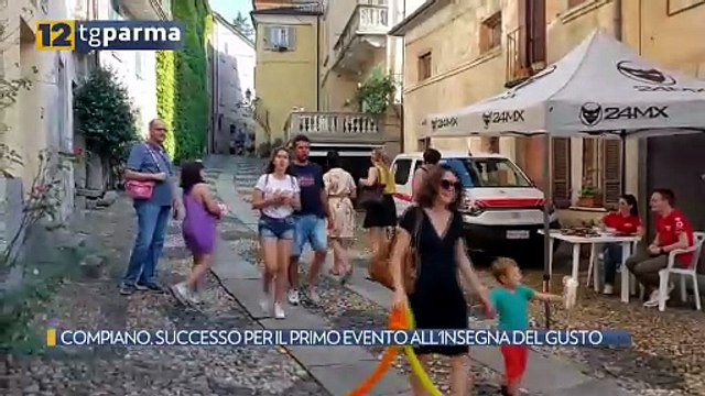 COMPIANO, SUCCESSO PER IL PRIMO EVENTO ALL'INSEGNA DEL GUSTO | COMPIANO, SUCCESSO PER IL PRIMO EVENTO ALL'INSEGNA DEL GUSTO