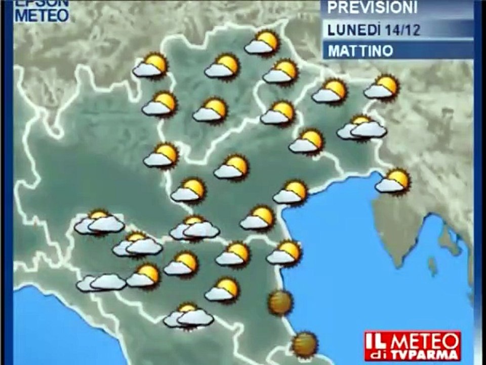 meteo 14 dicembre