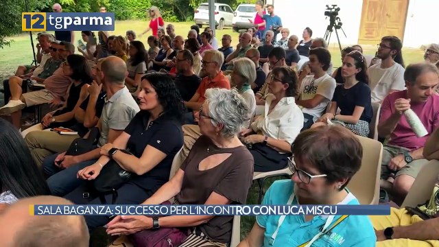 SALA BAGANZA: SUCCESSO PER L'INCONTRO CON LUCA MISCULIN | SALA BAGANZA: SUCCESSO PER L'INCONTRO CON LUCA MISCULIN