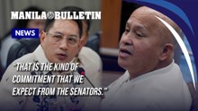 Adiong dares Dela Rosa to summon courage he had during dramatic Senate return for impeachment trial