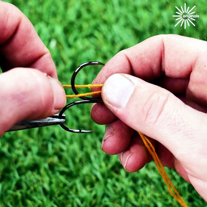 How to tie the perfect fishing hook