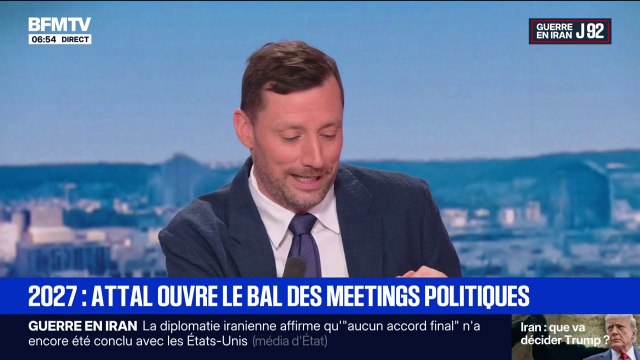Présidentielle 2027: Gabriel Attal ouvre le bal des meetings politiques