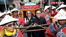 北港媽祖首度基隆遶境掀熱潮 童子瑋扶轎祈平安、風調雨順