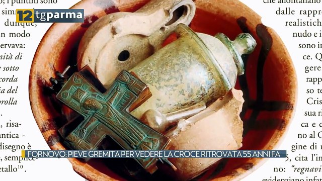 FORNOVO: PIEVE GREMITA PER VEDERE LA CROCE RITROVATA 55 ANNI FA | FORNOVO: PIEVE GREMITA PER VEDERE LA CROCE RITROVATA 55 ANNI FA