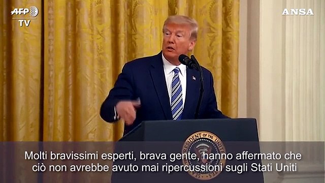 Coronavirus, Trump: Molti esperti hanno sbagliato previsioni