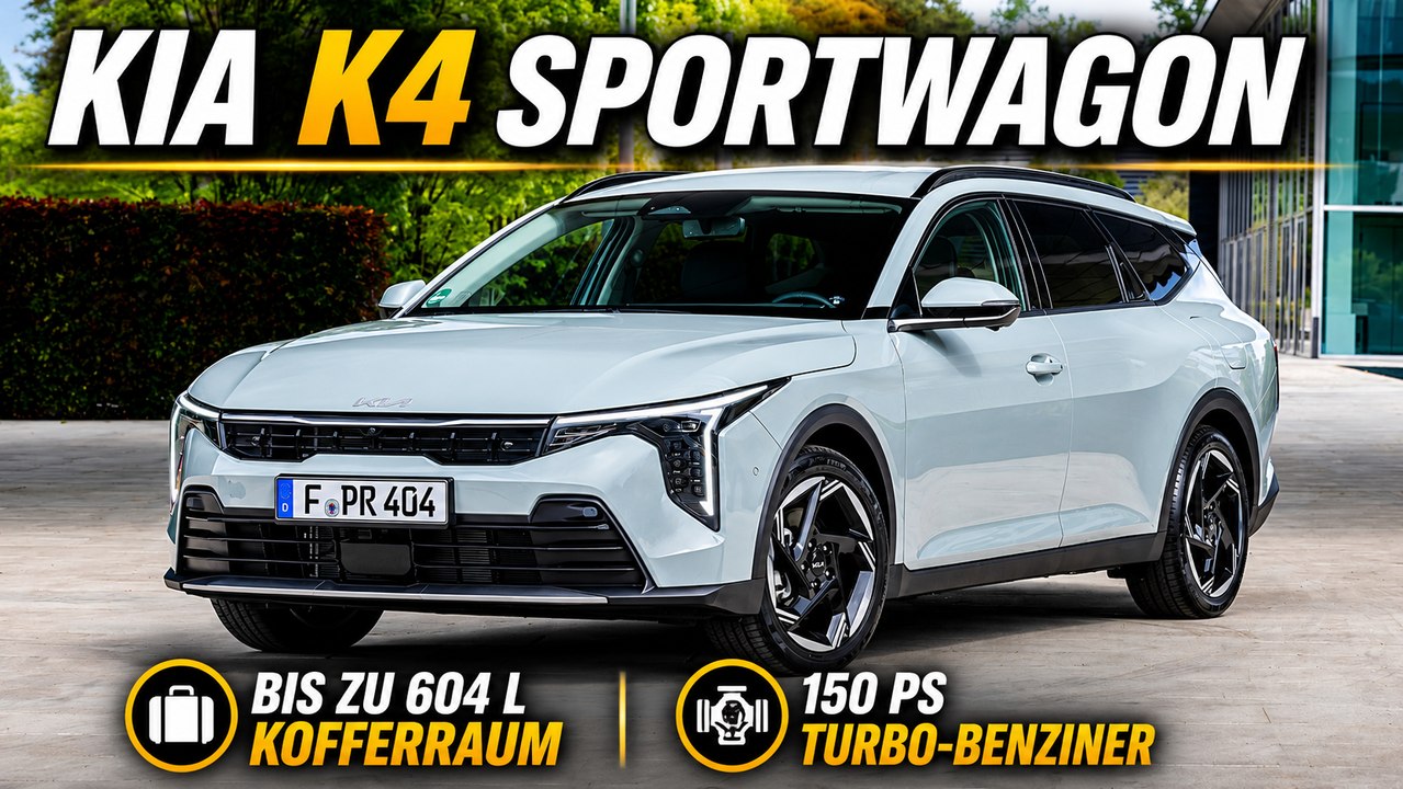 2026 Kia K4 Sportwagon 1.6 T-GDI | Alltagstalent mit Stil