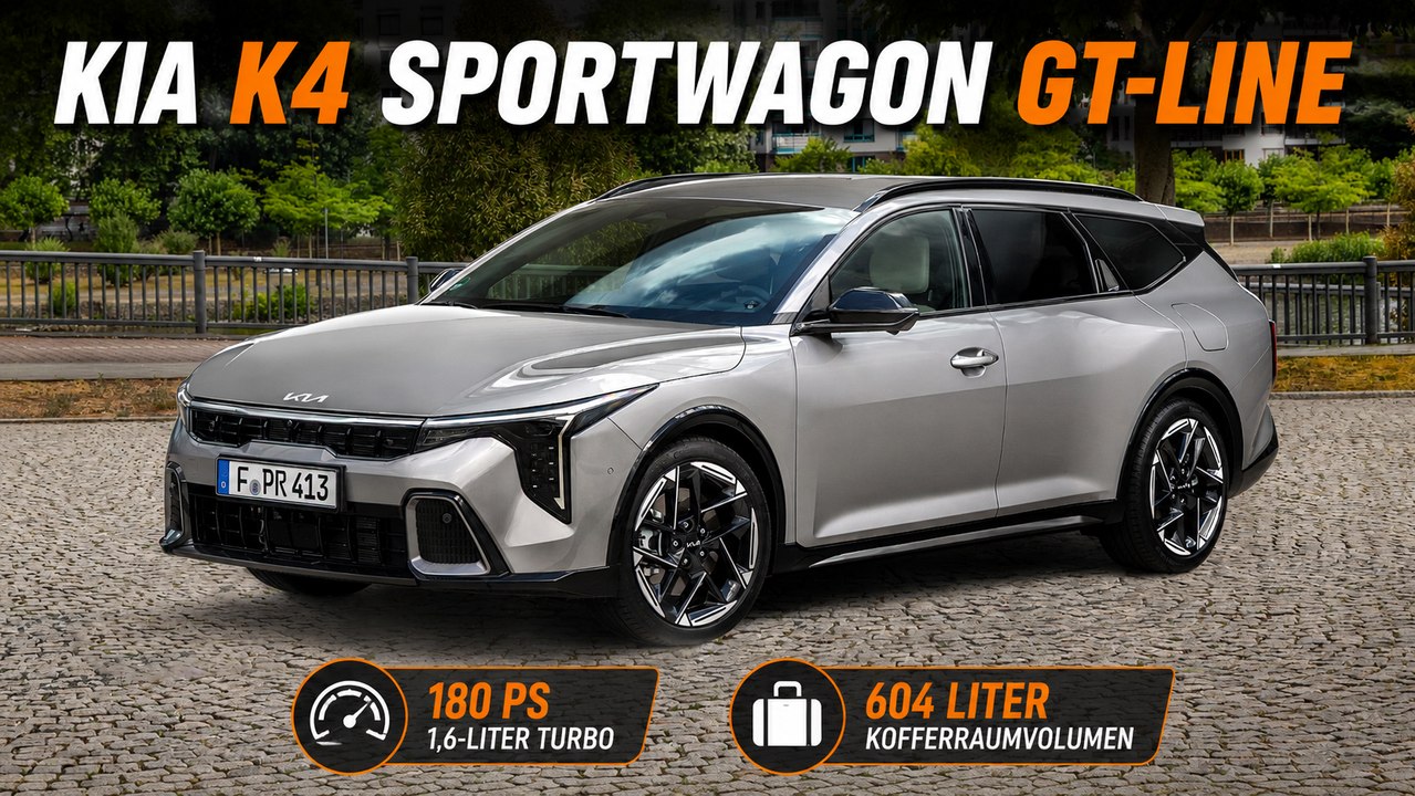2026 Kia K4 Sportwagon GT-Line | So gut ist das Topmodell wirklich