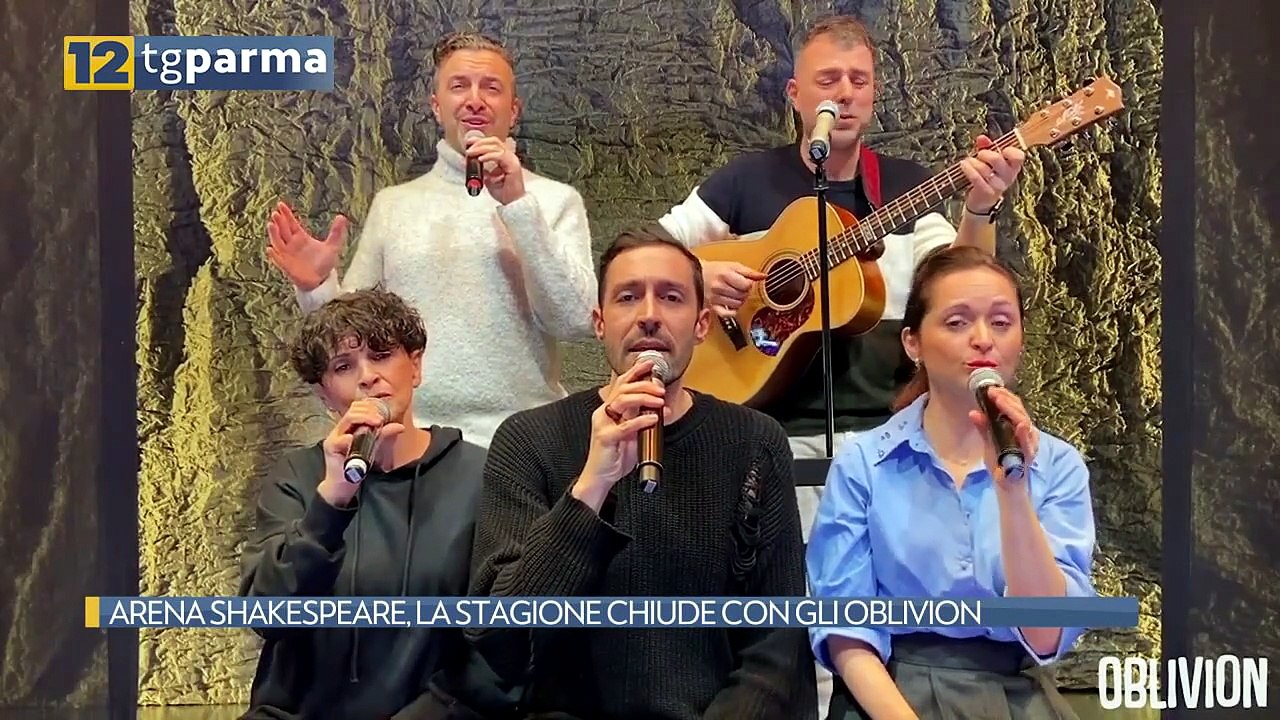 ARENA SHAKESPEARE, LA STAGIONE CHIUDE CON GLI OBLIVION | ARENA SHAKESPEARE, LA STAGIONE CHIUDE CON GLI OBLIVION
