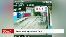 Çin'deki kömür madeni böyle çöktü