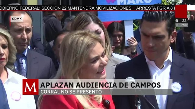Aplazan audiencia de Maru Campos por denuncia de Javier Corral | Paola Barquet, 29 de mayo de 2026