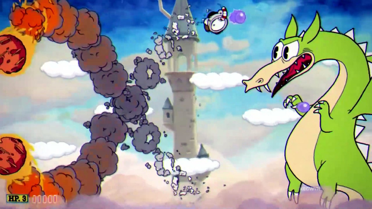 Cuphead - Fiery Frolic Gameplay Walkthrough