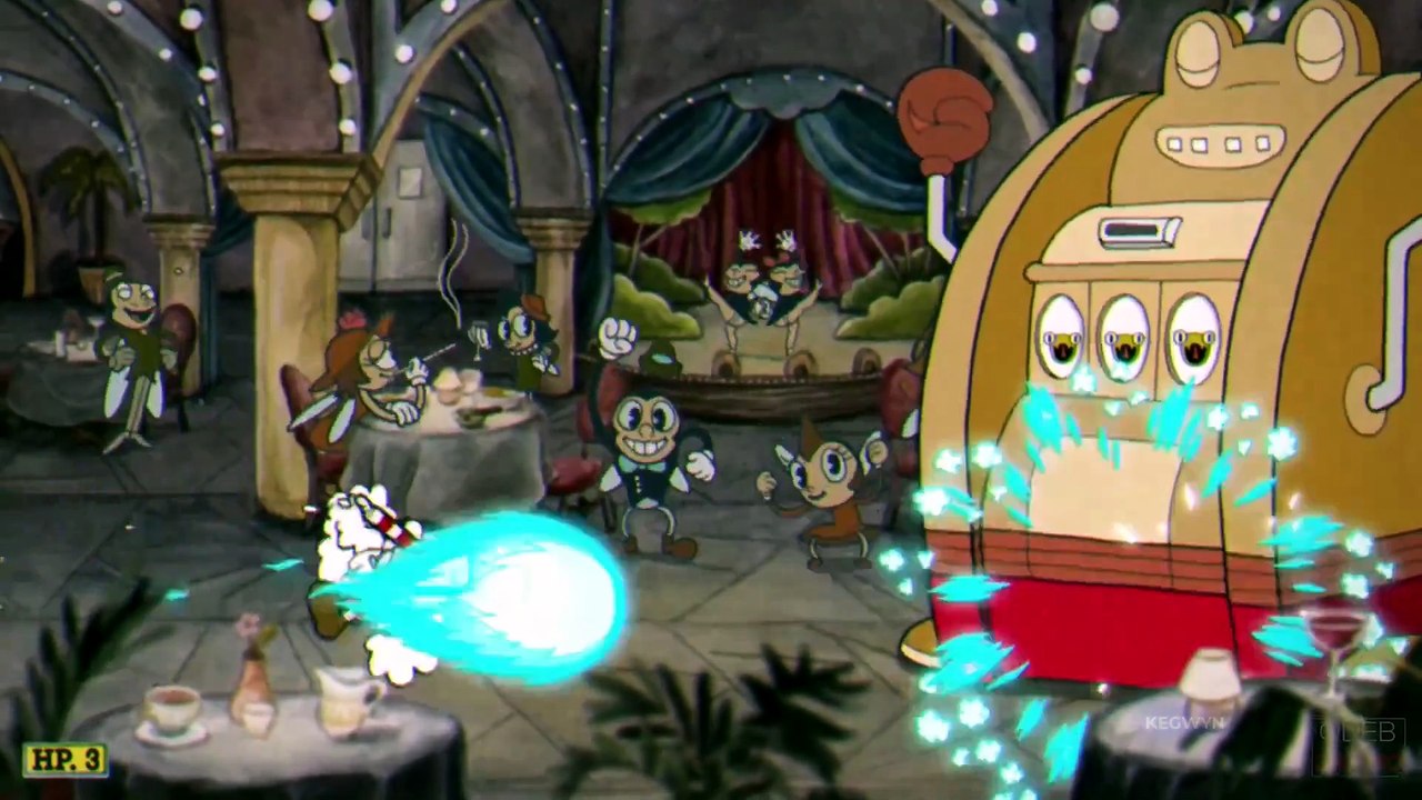 Cuphead - Clip Joint Calamity Gameplay Walkthrough