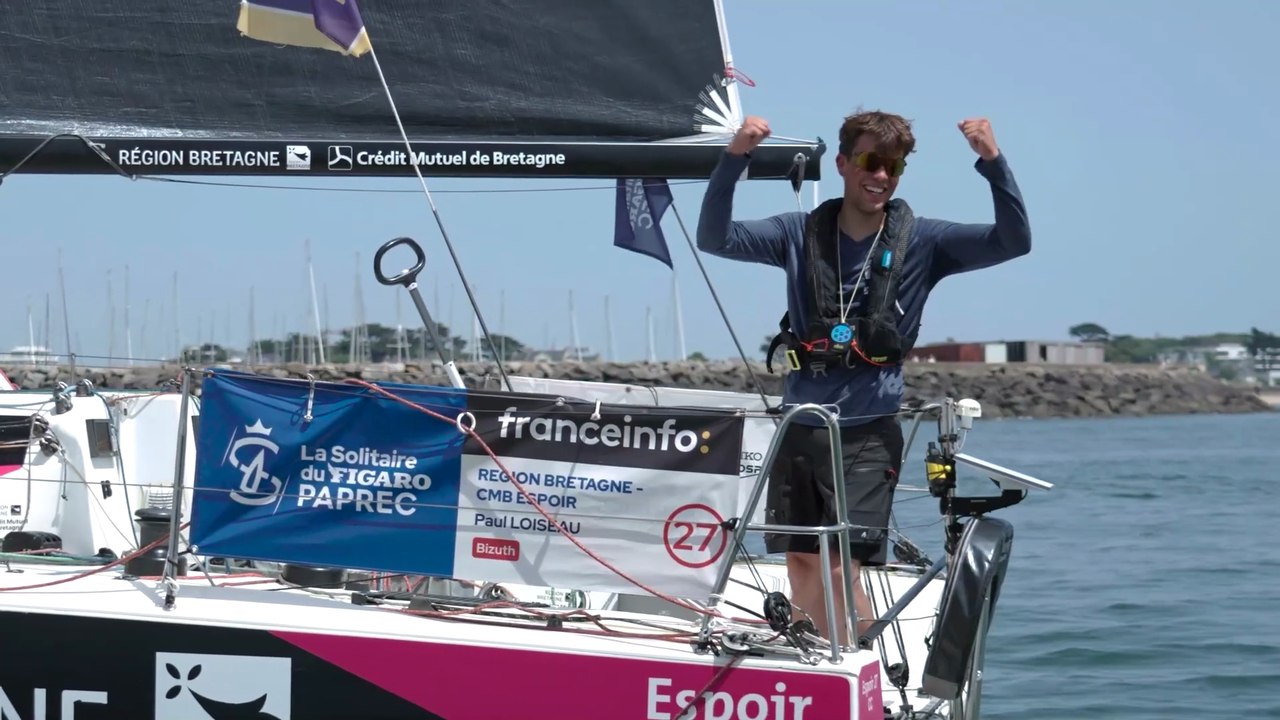 La Solitaire du Figaro Paprec 2026 / Arrivées de l'étape 2 à Pornichet
