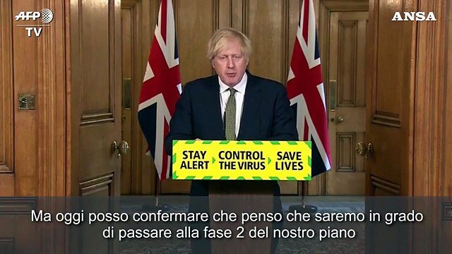 Coronavirus, Johnson: Dal primo giugno riaprono le scuole primarie