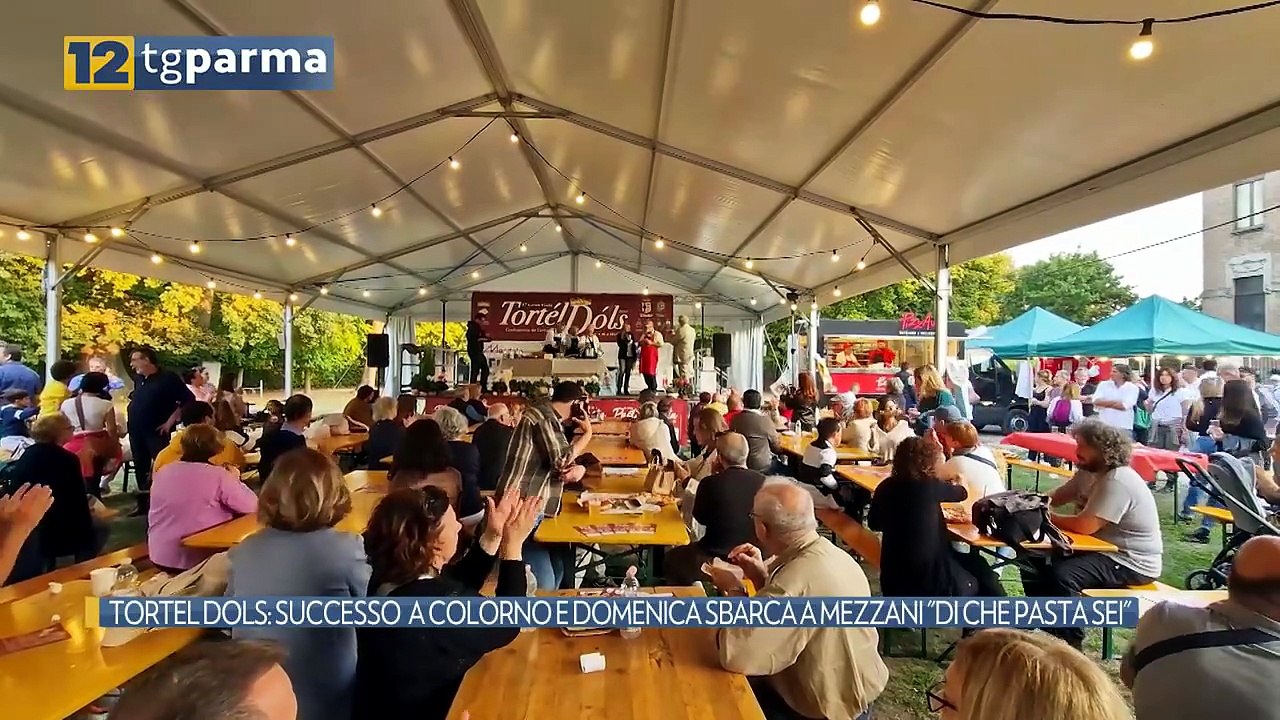 TORTEL DOLS: SUCCESSO  A COLORNO E DOMENICA SBARCA A MEZZANI "DI CHE PASTA SEI" | TORTEL DOLS: SUCCESSO  A COLORNO E DOMENICA SBARCA A MEZZANI "DI CHE PASTA SEI"
