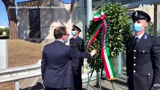 Strage Capaci, Bonafede alla commemorazione per Falcone