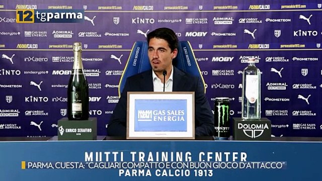 PARMA, CUESTA: CAGLIARI COMPATTO E CON BUON GIOCO D'ATTACCO | PARMA, CUESTA: CAGLIARI COMPATTO E CON BUON GIOCO D'ATTACCO