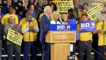 Febbre 2020, Biden accolto da rock star