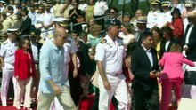 Felipe VI asiste a los actos celebrados con motivo del Día de las Fuerzas Armadas