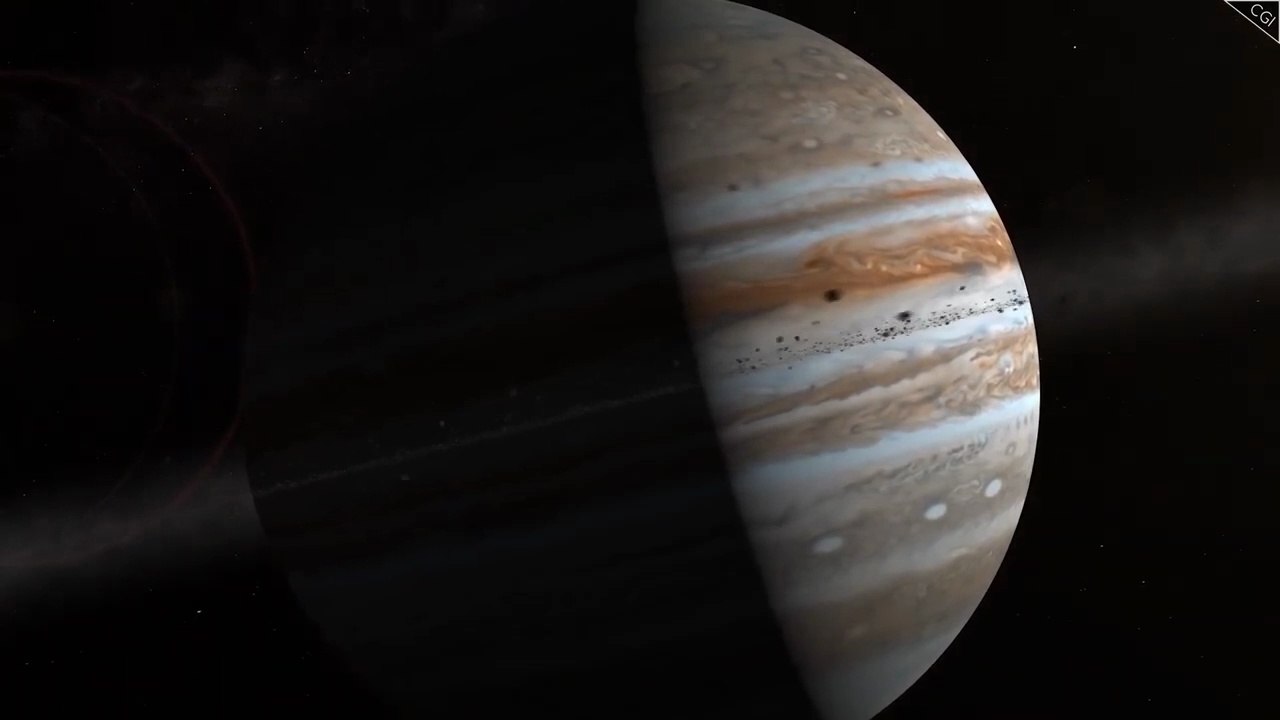 Los descubrimientos de la NASA bajo las nubes y lunas de Júpiter