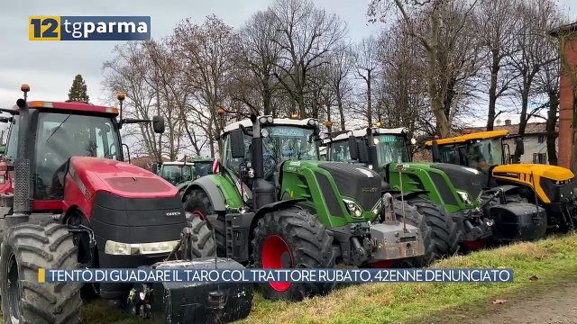 TENTÒ DI GUADARE IL TARO COL TRATTORE RUBATO, 42ENNE DENUNCIATO | TENTÒ DI GUADARE IL TARO COL TRATTORE RUBATO, 42ENNE DENUNCIATO
