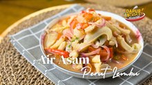 Pedas, Masam & Beraroma! Air Asam Perut Lembu Ni Memang Buat Ketagih