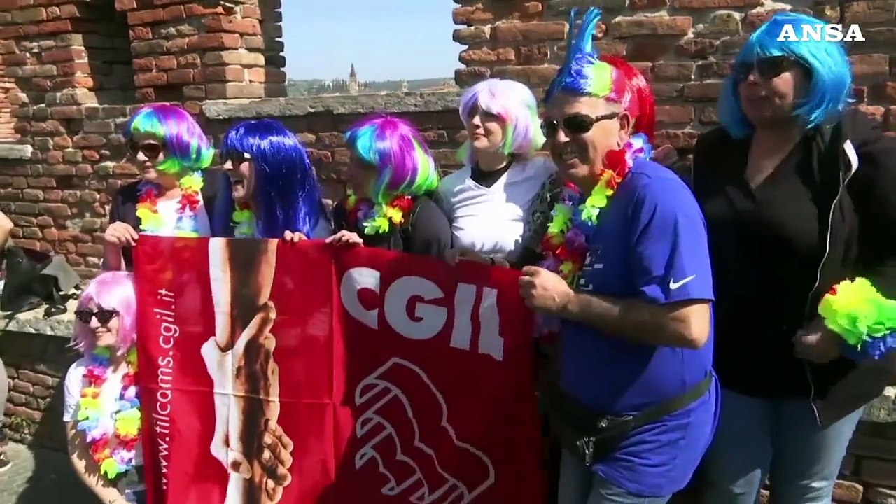 I due volti di Verona a confronto