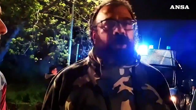 Proteste anti-nomadi: presidio di Forza Nuova a Torre Maura