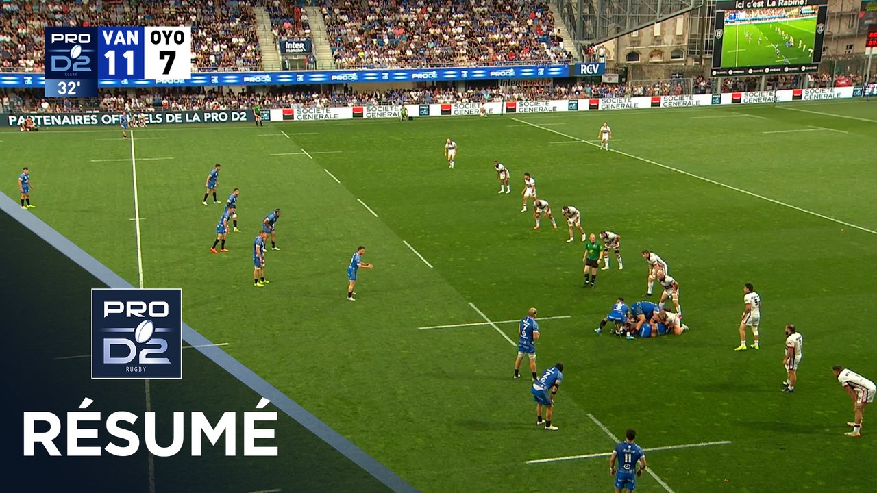 PRO D2 Saison 2025-2026 - Demi-finale - Résumé RC Vannes - Oyonnax Rugby