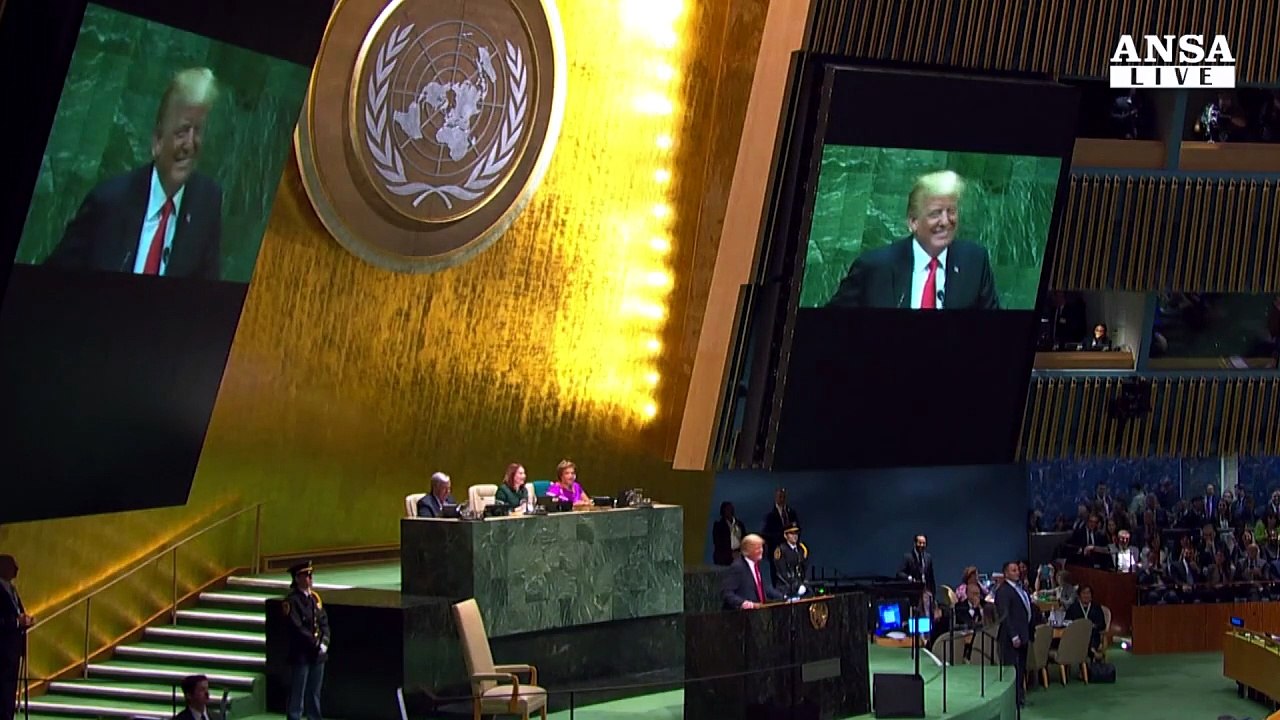 Trump attacca la Cina all'Onu
