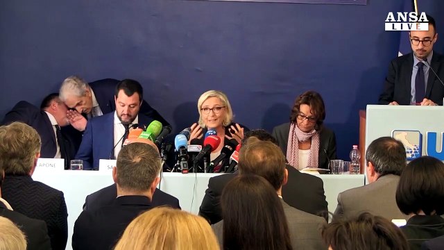 Salvini-Le Pen: Da europee rivoluzione del buon senso