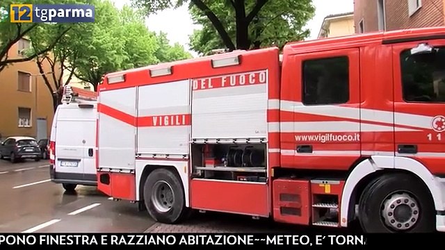 Incendio in viale Mentana: bruciato il quadro elettrico di un condominio Video
