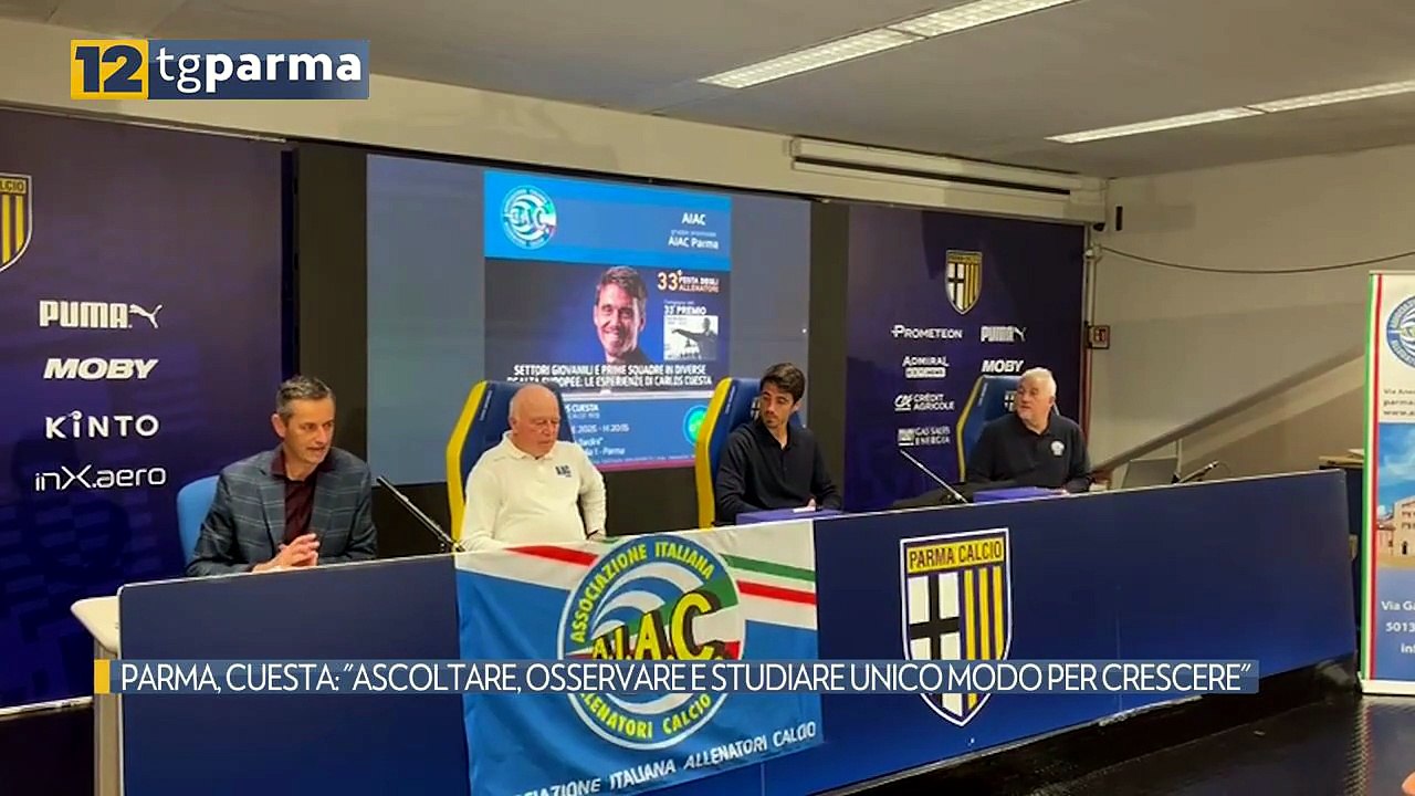 PARMA, CUESTA: "ASCOLTARE, OSSERVARE E STUDIARE UNICO MODO PER CRESCERE" | PARMA, CUESTA: "ASCOLTARE, OSSERVARE E STUDIARE UNICO MODO PER CRESCERE"