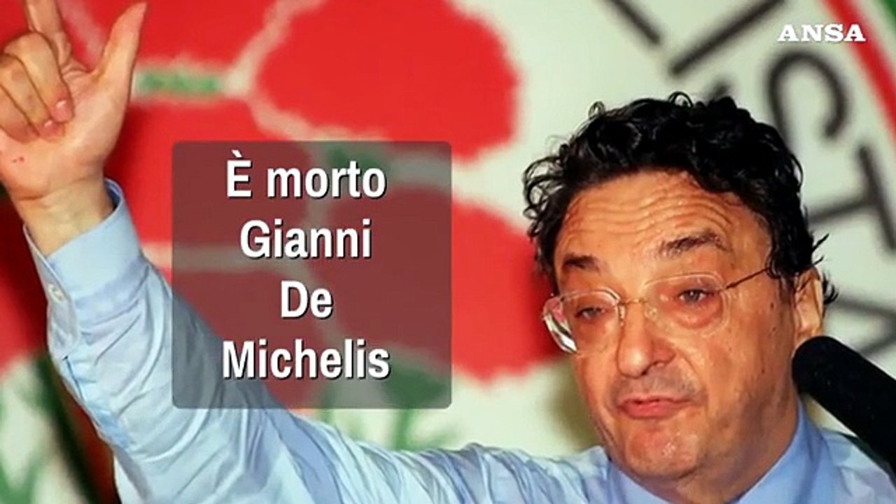 E' morto Gianni De Michelis