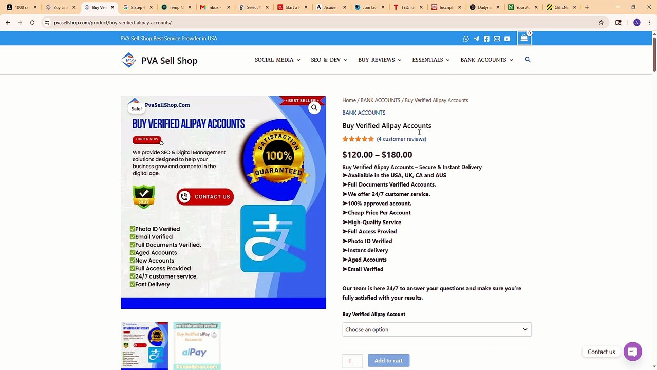 If You Locking For Buy Verified Alipay Accounts - 100% Safe And Secure Service