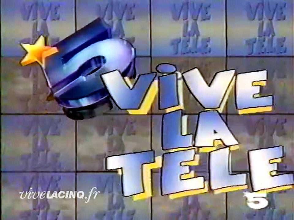 La 5 1987 Extrait France Gall et "Les Saintes chéries" dans "Vive la Télé"