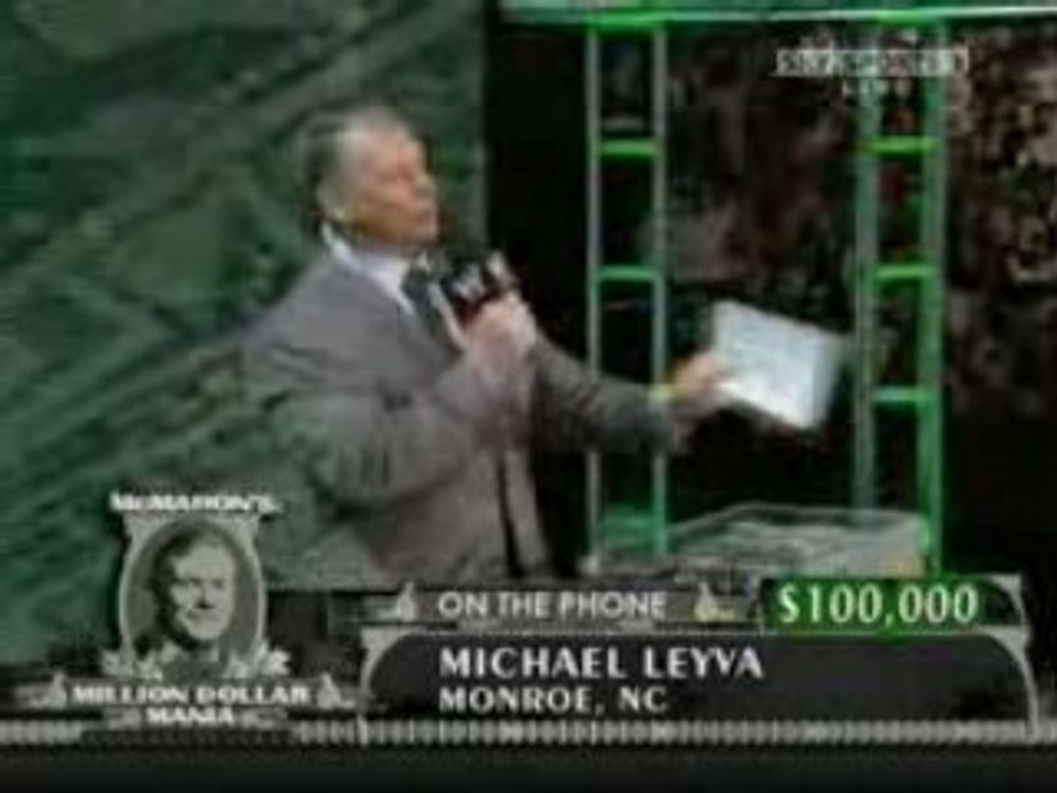 McMahon Giveaway 100.000 $ - Raw 6/16/08