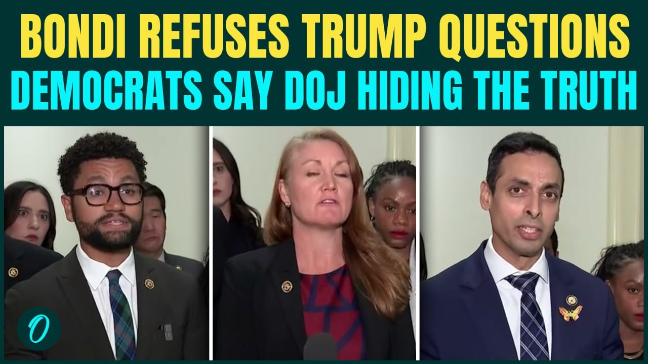 Pam Bondi EXPOSED? Democrats BLAST DOJ For Blocked Answers on Trump-Epstein Files