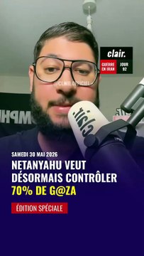 Netanyahu veut 70% de G@za ! #netanyahu #Israel #actu #actualités #Info