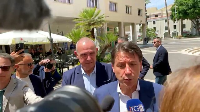 Giuseppe Conte a Oristano per l'assemblea regionale del Movimento Cinque Stelle