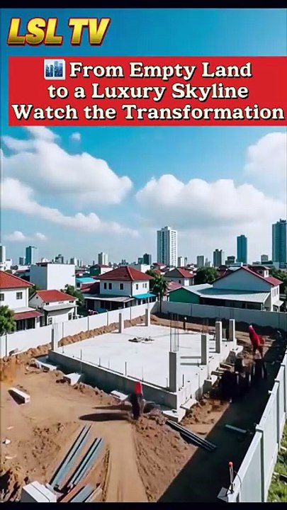 🏙️ From Empty Land to a Luxury Skyline — Watch the Transformation