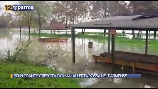 PO IN GRANDE CRESCITA, DOMANI ALLERTA ROSSA NEL PARMENSE