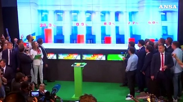 Ucraina vota, il partito di Zelensky verso la vittoria