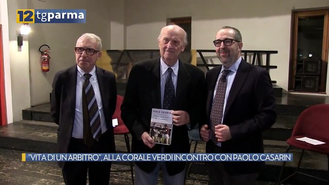 VITA DI UN ARBITRO , ALLA CORALE VERDI INCONTRO CON PAOLO CASARIN | VITA DI UN ARBITRO , ALLA CORALE VERDI INCONTRO CON PAOLO CASARIN