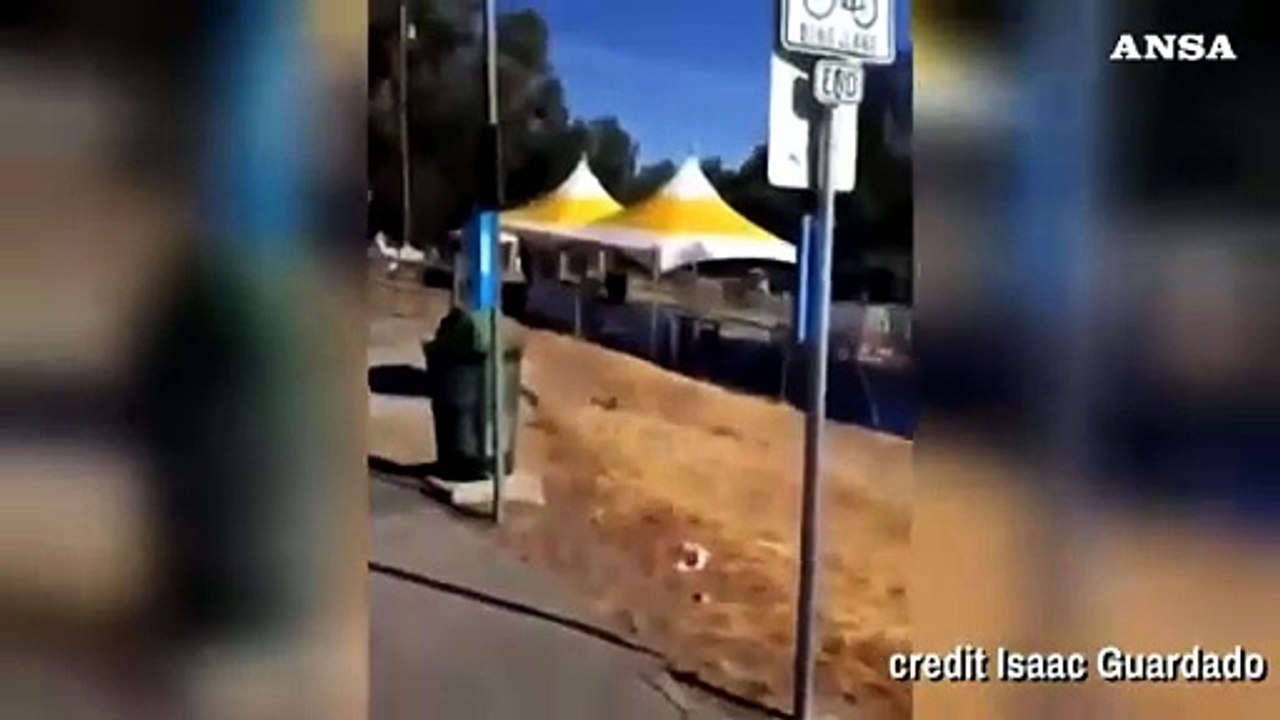 Panico in California, rumore di spari e la gente fugge