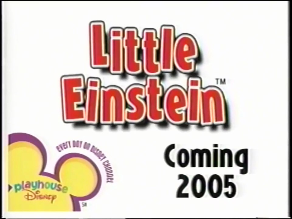 Disney Little Einsteins - Pilot Teaser Promo (2004) (HD VHS Rip)