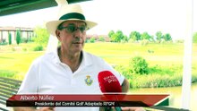 Golfistas adaptados compiten Layos en prueba puntuable