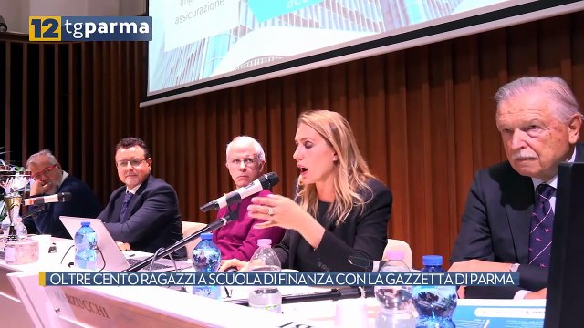 OLTRE CENTO RAGAZZI A SCUOLA DI FINANZA CON LA GAZZETTA DI PARMA | OLTRE CENTO RAGAZZI A SCUOLA DI FINANZA CON LA GAZZETTA DI PARMA